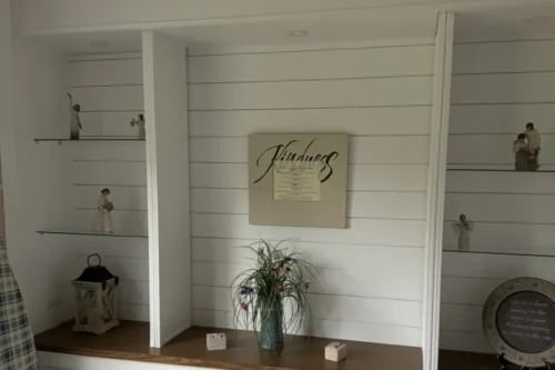 Accent Wall Finish Carpentry