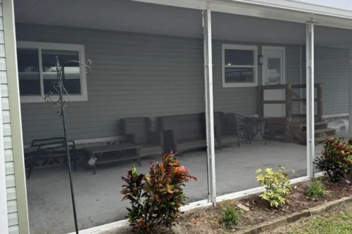 Home Remodeling Project Exterior Painting and Screened In
